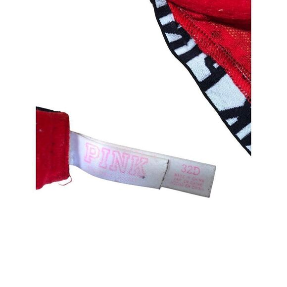 Victorias Secret Pink Bra 32D Underwire Padded Full Coverage - Picture 4 of 4